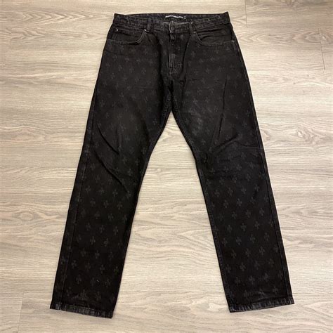 ovo monogram jeans